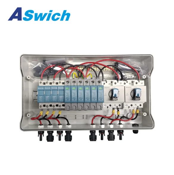 2-Way Pre-Wired PV Combiner Box