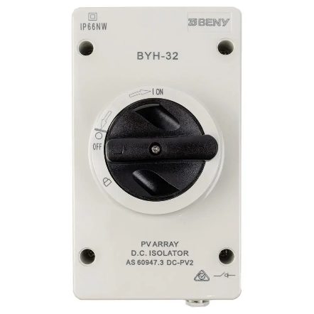 32A 4-Pole External DC Isolator